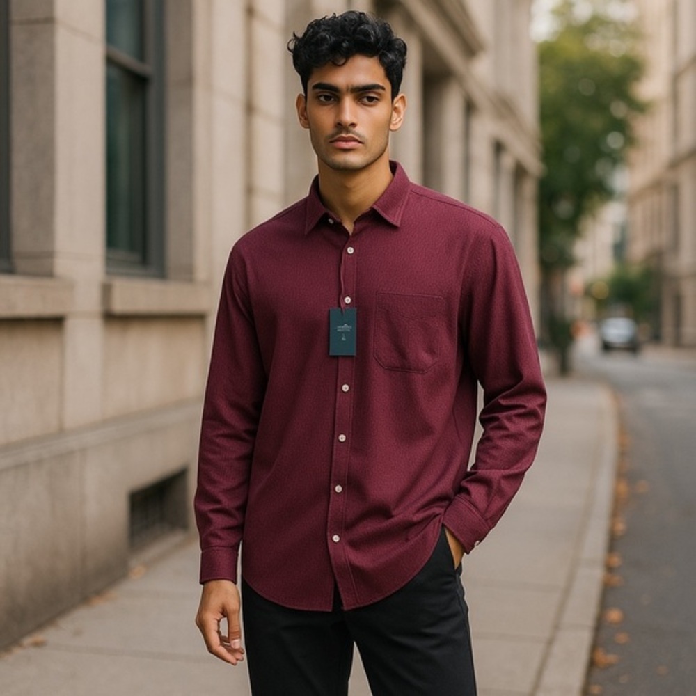 Daniel Cremieux Men’s Long Sleeve Button Down Polo XXL